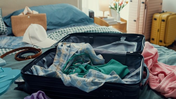 スーツケース 片づけ 