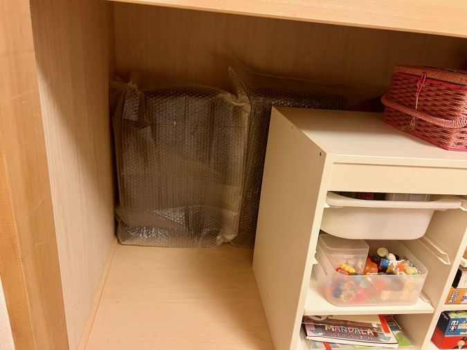 スーツケース収納場所