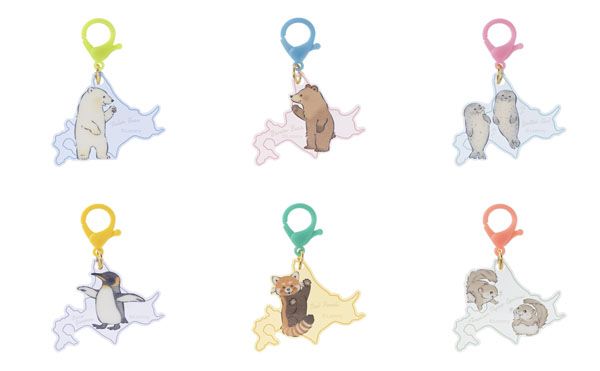 【北海道旭川市】Lommyが描き下ろした旭山動物園の動物たちの商品が「旭山動物園くらぶ」に登場