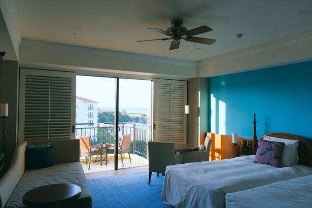 5階以上の高層階に位置する「プレミアオーシャンパティオツイン」