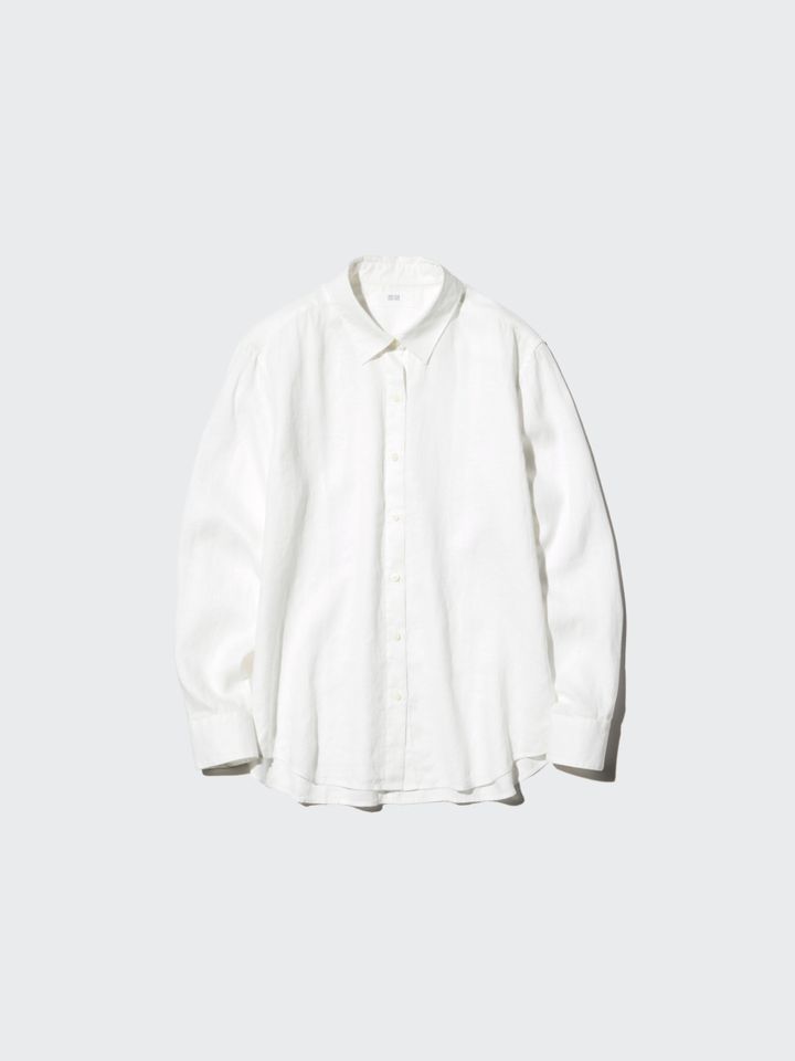 プレミアムリネンシャツ ¥3,990→¥2,990 （5/1～5/3）