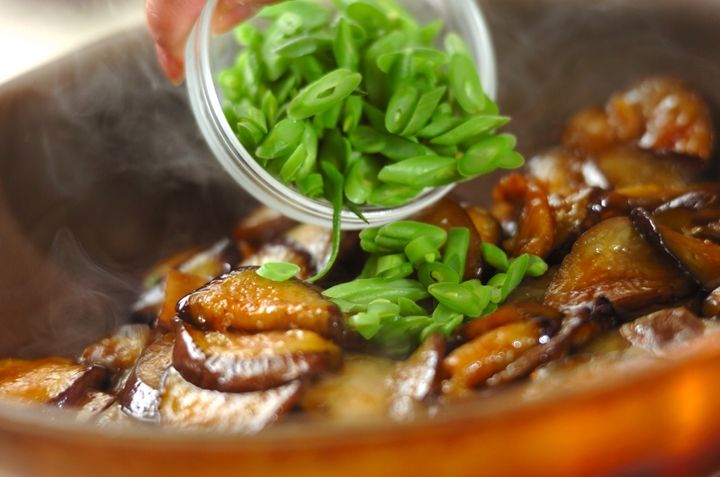 ナスのオイスター炒めの作り方2