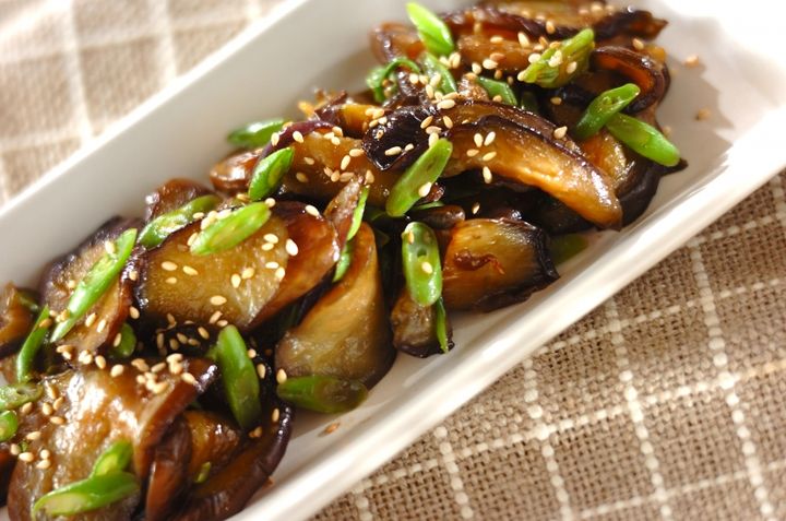 ナスのオイスター炒め
