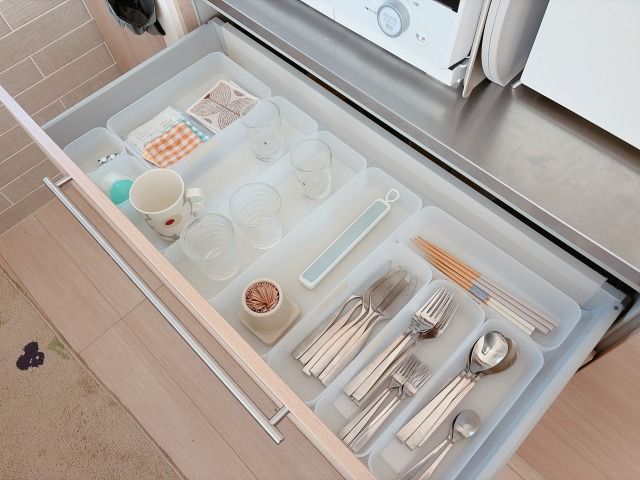 キッチンの引き出し収納