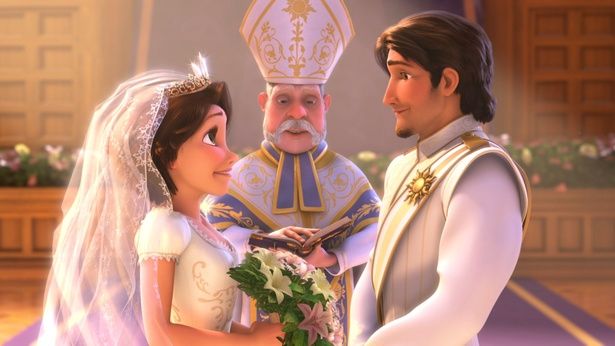 ラプンチェルとフリンの結婚式の行方は!?(『ラプンツェルのウェディング』) [c]2012 Disney Enterprises Inc.