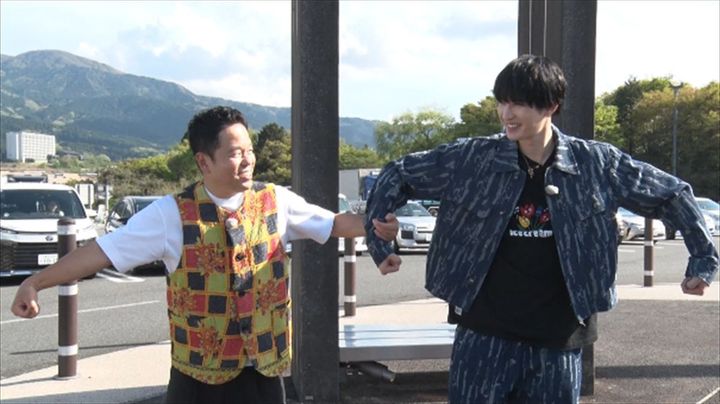 『津田×ジェシーのゲラゲラ ナンバープレート旅』 （C）日本テレビ width=