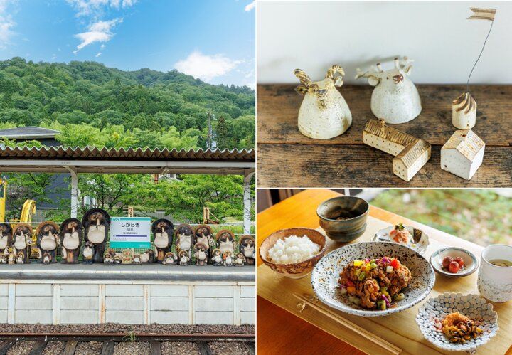 焼きものの里・信楽、窯元めぐりやランチ＆スイーツを楽しむ癒しの旅へ