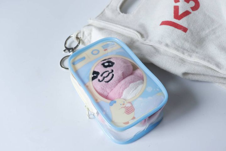 ビニールポーチ（洗濯ひよこ） 使用例