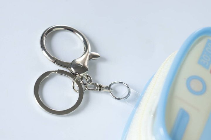 ビニールポーチ（洗濯ひよこ） 金具