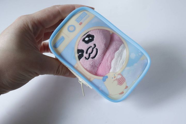 ビニールポーチ（洗濯ひよこ） 収納例