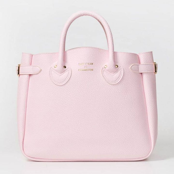sweet presents YOUNG & OLSEN The DRYGOODS STORE BELTED TOTE BAG BOOK PINK