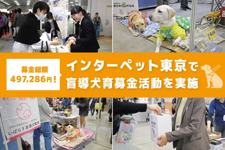インターペット東京2026で募金活動を実施