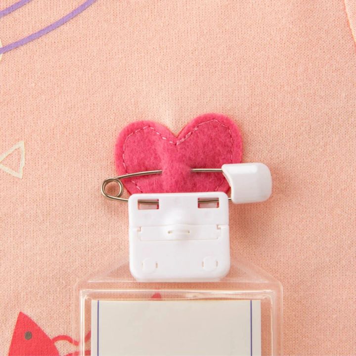 名札ココ 後ろ姿がかわいい長袖切替えプルオーバー ワッペン