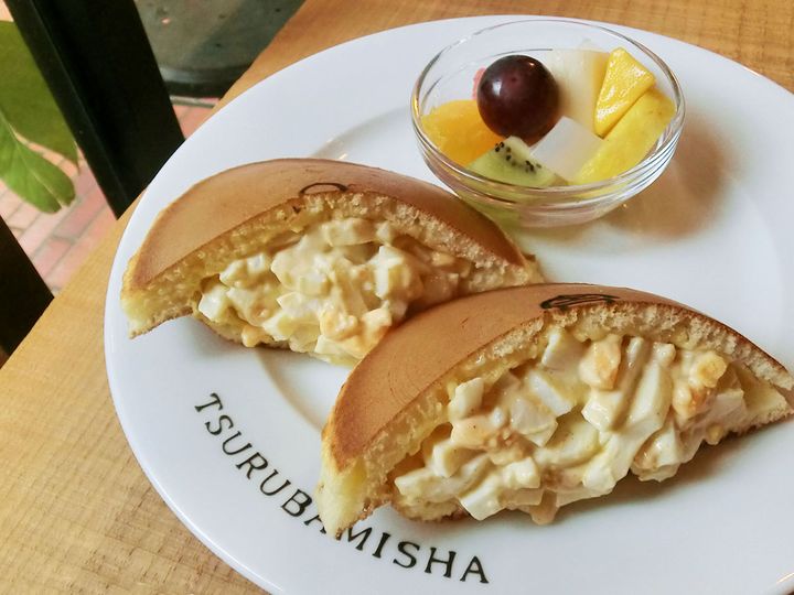 「ホットケーキのたまごサンド（シングル）」1040円