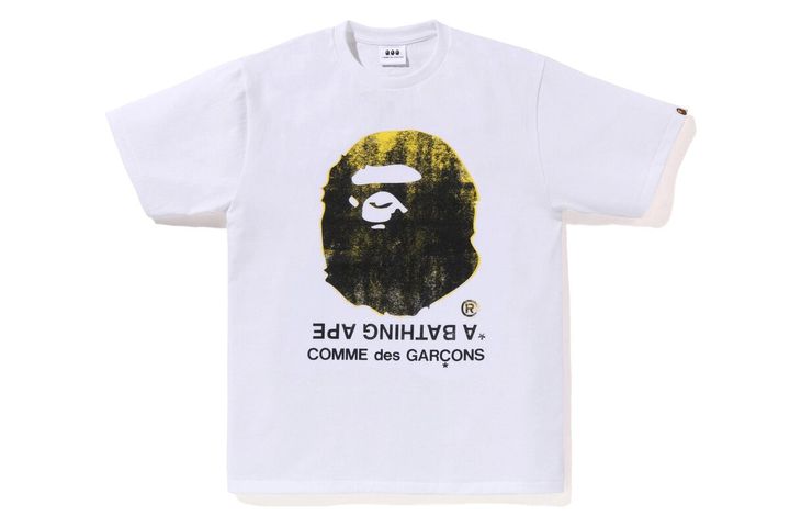 CDG OSAKA X BAPE BIG APE HEAD TEE ¥14,300