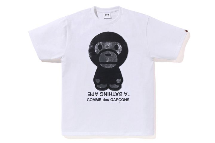 CDG OSAKA X BAPE BIG BABY MILO TEE ¥14,300