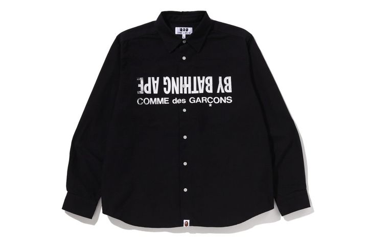 CDG OSAKA X BAPE OXFORD SHIRT ¥28,600