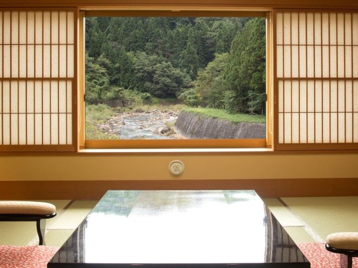 豊かな自然を一望できる