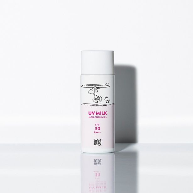「SNOOPY ノンケミカルUVミルク SPF30 / PA+++」(2420円)