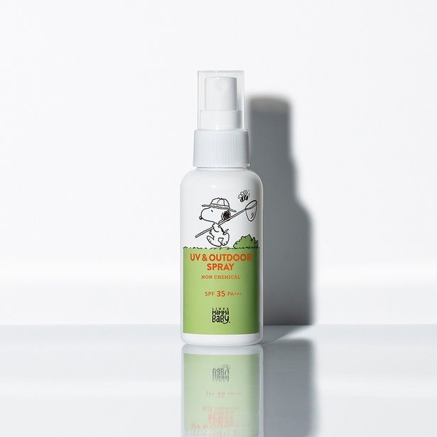 「SNOOPY UV & アウトドアスプレー SPF35 / PA+++」(2200円)