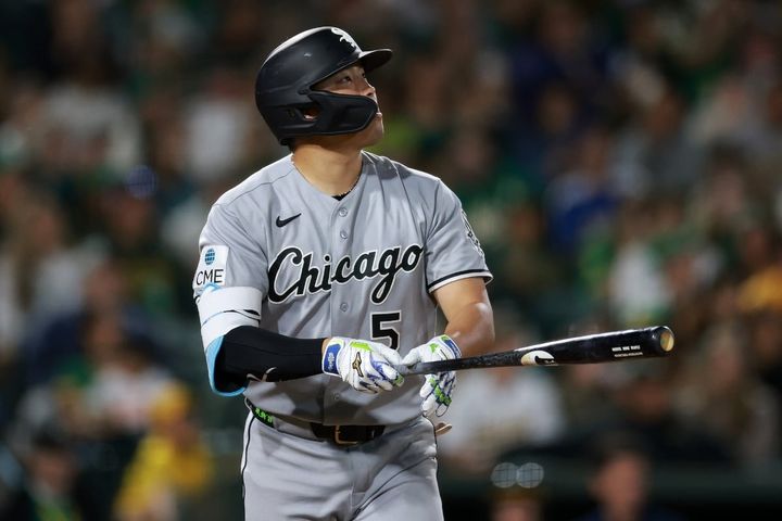 ホワイトソックスの村上宗隆（C）Getty Images