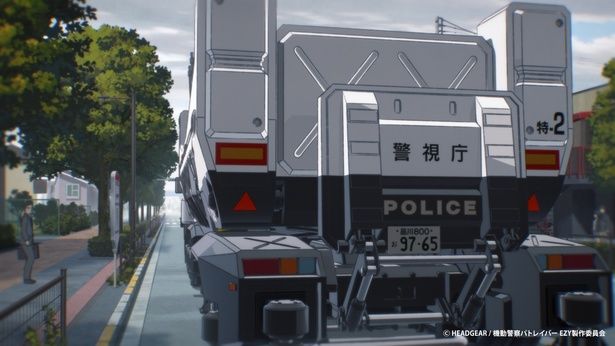 レイバーは車両に載せて現場に向かうのがリアル [c]HEADGEAR / 機動警察パトレイバー EZY製作委員会