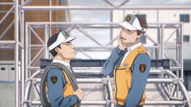 柚木八久万(ゆずき・はちくま)。名前の由来はタカ科の鳥「ハチクマ」 [c]HEADGEAR / 機動警察パトレイバー EZY製作委員会