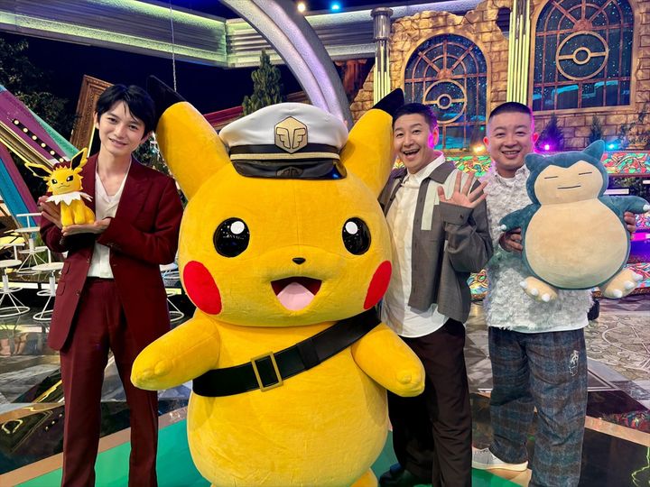 『ポケットモンスター音楽祭』MCの本郷奏多＆チョコレートプラネット （C）Nintendo･Creatures･GAME FREAK･TV Tokyo･ShoPro･JR Kikaku （C）Pokemon width=