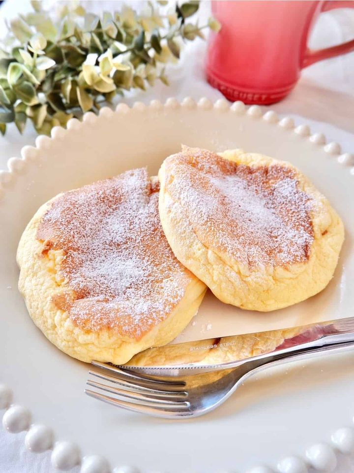 ふわふわスフレパンケーキ