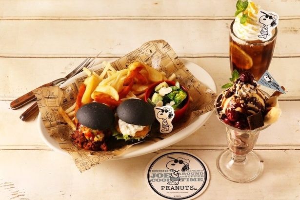 ジョー・クールをモチーフにしたPEANUTS Cafe10周年第2弾メニュー