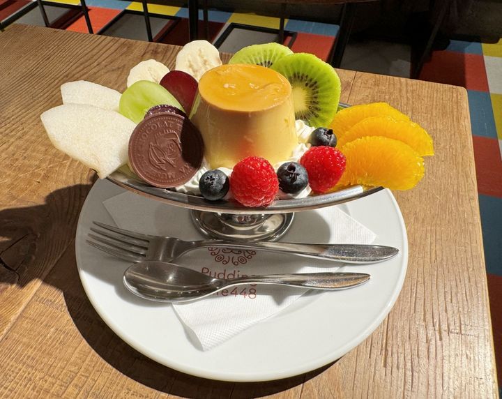 「プリンアラモード」1250円