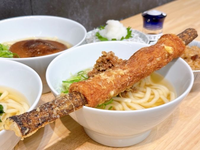 博多うどんBUSHI 肉ごぼチーうどん