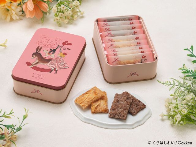 くらはしれい デザイン缶 リーフパイ