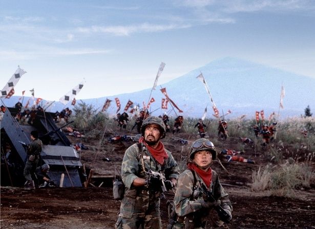半村良の小説を原作に斎藤光正がメガホンを握った『戦国自衛隊』 [c] KADOKAWA 1979