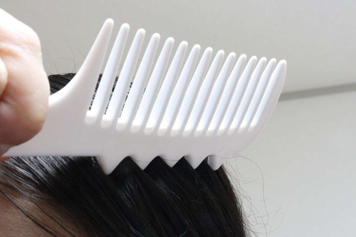 かっさ付きトリートメントコーム 頭皮ケア