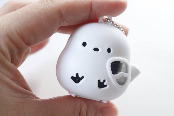 ダイソー Dバルくん虫こないでネット（おでかけ、シマエナガ型） デザイン