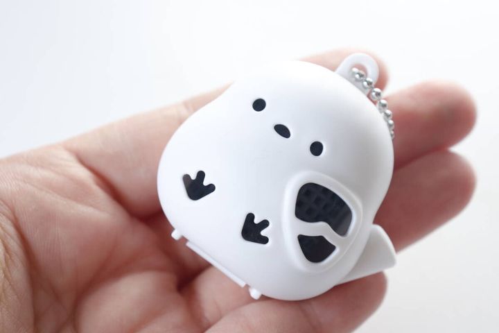 ダイソー Dバルくん虫こないでネット（おでかけ、シマエナガ型） 