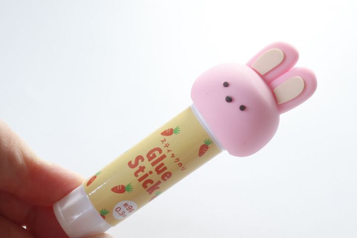 ダイソー スティックのり（アニマル、うさぎ）