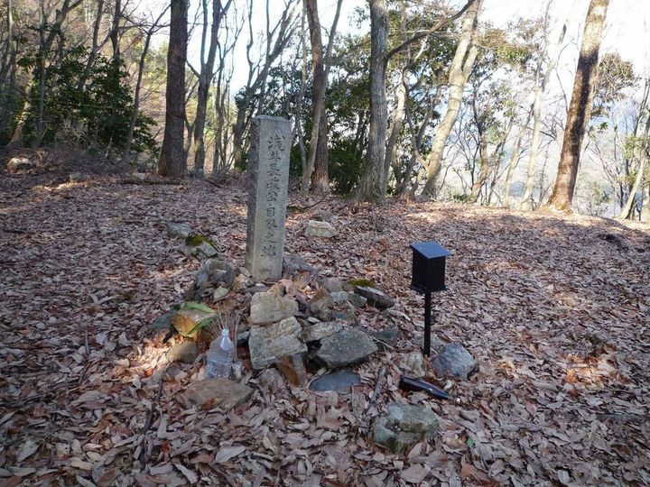 小谷城内、浅井長政の自刃の地