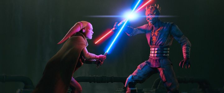 『スター・ウォーズ：モール～』：場面写真（モール＆デヴォン2）