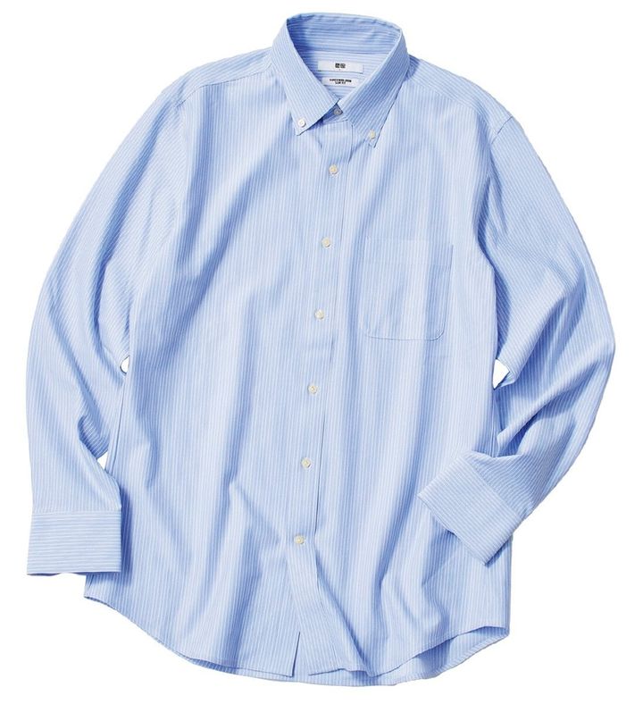 UNIQLOの名品『スーパーノンアイロンスリムシャツ ボタンダウン』