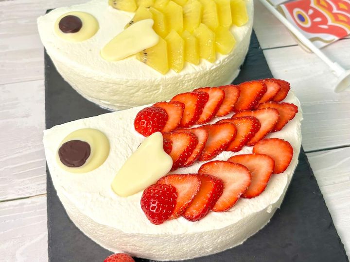 こいのぼりケーキ