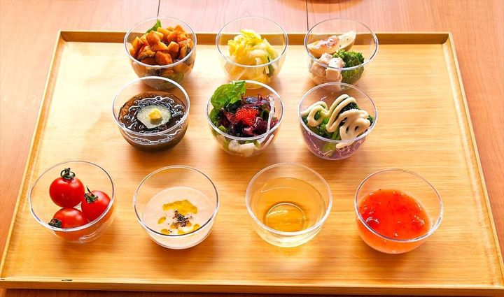「健康食前の一皿シリーズ」