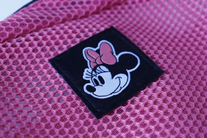 ダイソー メッシュポーチ（ミニーマウス） デザイン