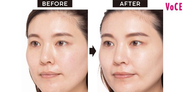 VOCEアンバサダー ELANさん BEFORE→AFTER