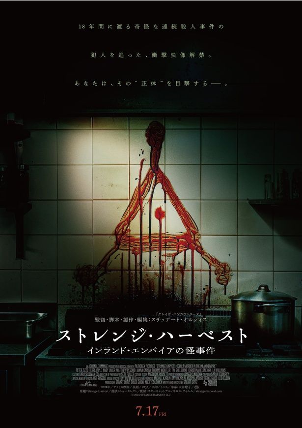 【写真を見る】あわせて解禁されたティザービジュアルにも、特報に映った三角のような謎のシンボルが [c]2024 STRANGE HARVEST LLC
