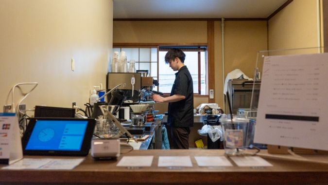 珈琲とパンふたつ ドリンクスタンド