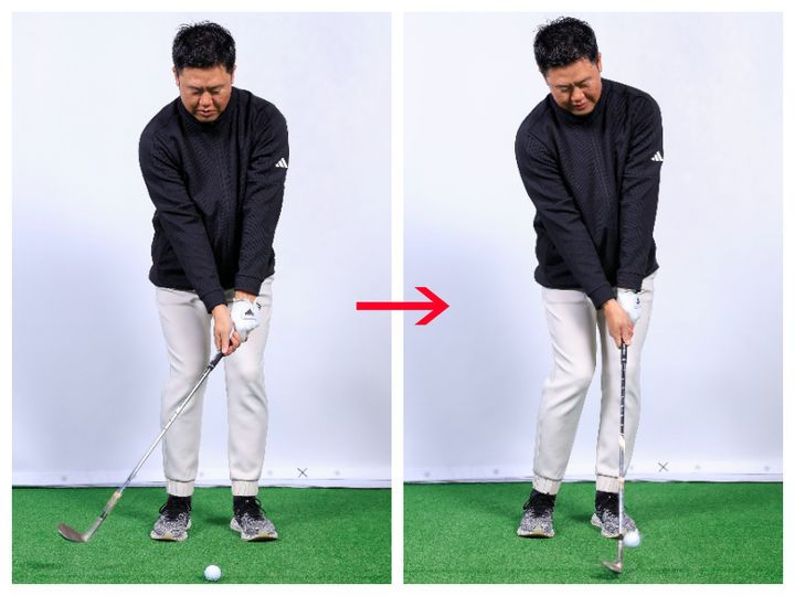 “勝手に当たる”構えがあるって本当？アプローチ上達レッスン