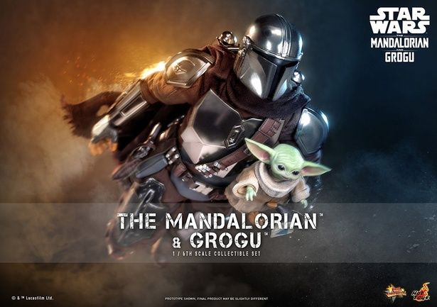 【写真を見る】グローグーに萌える！「SW」最新作のフィギュアをチェック(「【ムービー・マスターピース】『スター・ウォーズ／マンダロリアン・アンド・グローグー』1/6スケールフィギュア マンダロリアン＆グローグー」) 2026年12月発売予定 価格：56,000円 発売・販売元：株式会社ホットトイズジャパン [c] & TM Lucasfilm Ltd.