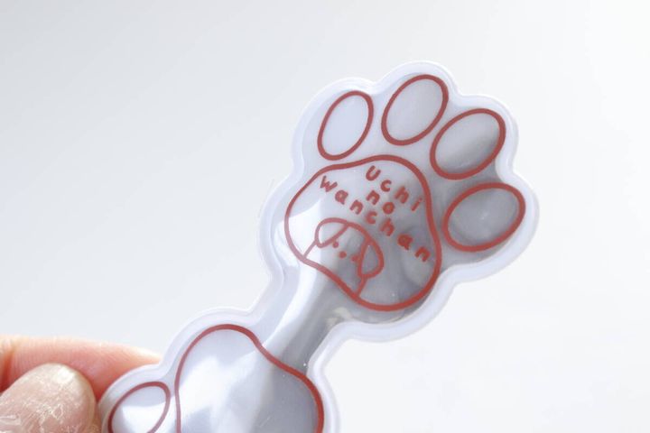 リード用キラキラタグうちのわんちゃん柄 デザイン